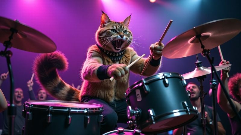 Метал/Рок от котов  - Котометал | Шуточная песня