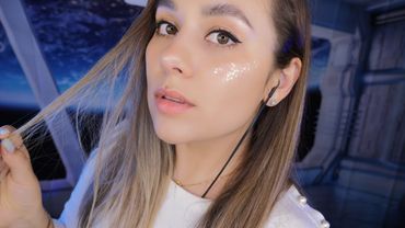 Gently Touching Your Face ASMR (Intense Mouth Sounds | Cleansing Negativity) Spit painting You