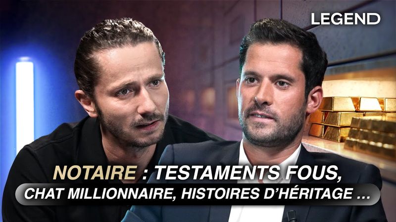 NOTAIRE : TESTAMENTS FOUS, CHAT MILLIONNAIRE, HISTOIRES D’HÉRITAGE, CE QU’IL A VU DE PLUS INCROYABLE