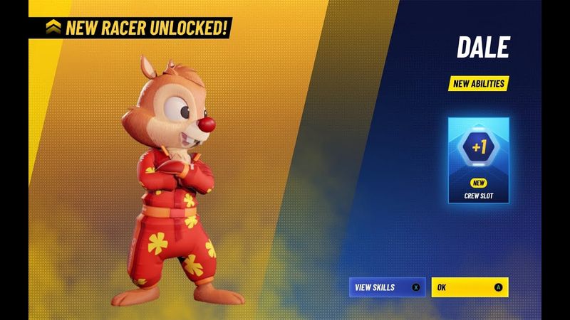 Disney Speedstorm: New Racer Unlocked: Dale