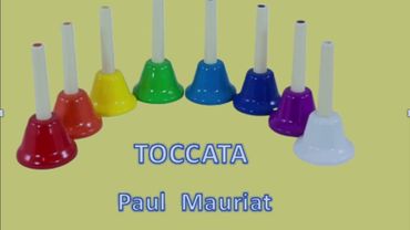 Видео партитура для диатонических колокольчиков Поль Мауриат "Токката"