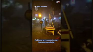 Snažno nevrijeme jučer je poharalo dio zemlje