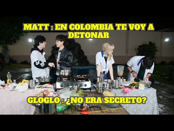 MATT CONFIRMA VIAJE A COLOMBIA CON GLOGLO POR KICK