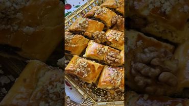 Энг осон усулда пахлава тайёрлаймиз😋🇺🇿🇷🇺 #food #pецепт #реципе #cooking #recipe #reseptlər