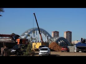 Левобережная . Работы по ВСМ . Начало.