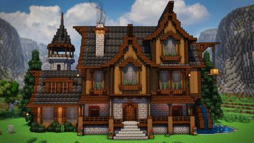 Minecraft: How To Build A Big House | Tutorial