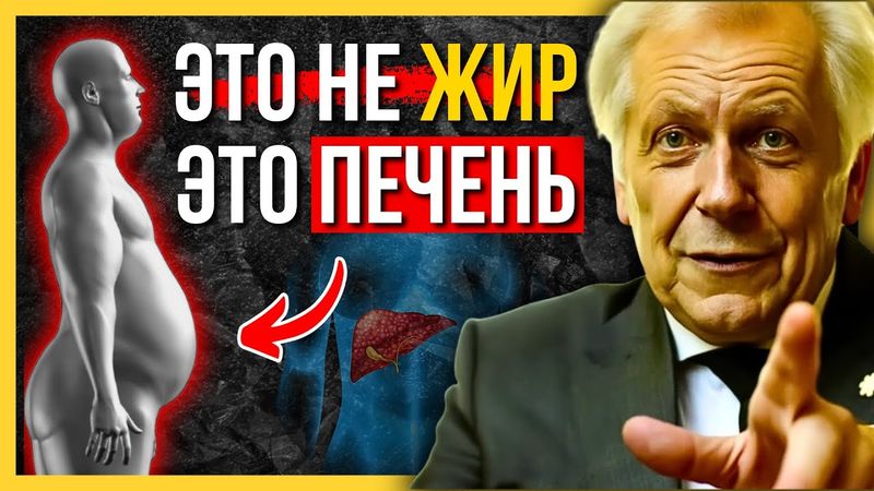 Живот растёт НЕ ОТ еды — о чем кричит печень на самом деле?