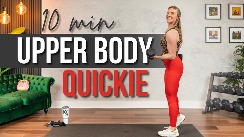 10 min. Allenamento di forza per la parte superiore del corpo SCHIENA E BICIPITI