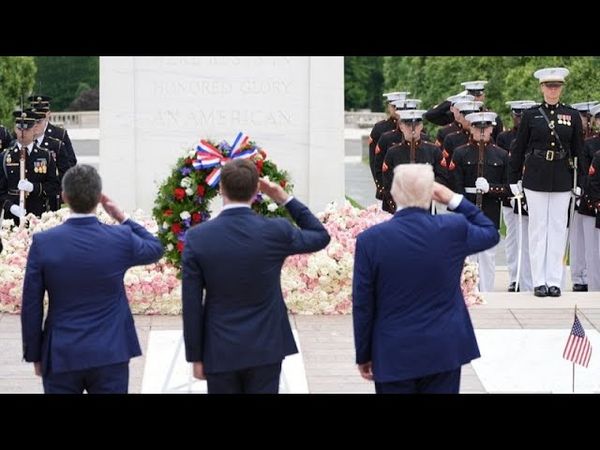 Trump honours veterans and fallen soldiers in Memorial Day ceremony
