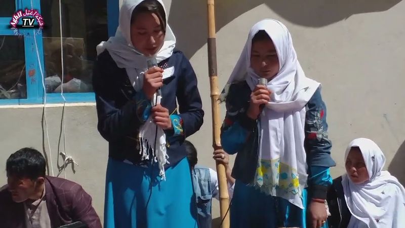 سرود بسیار زیبا از دختران دایکندی 🤩 در آستانه نیمه شعبان در بردیز برکر ولسوالی میرامور ولایت دایکندی