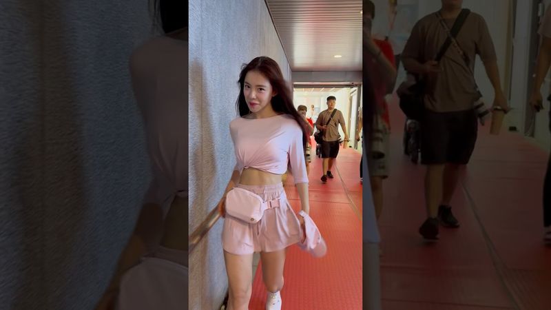 多慧蹦蹦跳跳的好像小朋友 好可愛🤣@lee_dahye #李多慧 #이다혜 #cheerleader #fancam #shorts