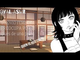 ASMR| tu novio femboy se preocupa por ti después de que llegas lastimado de una pelea|mlm|yoi|