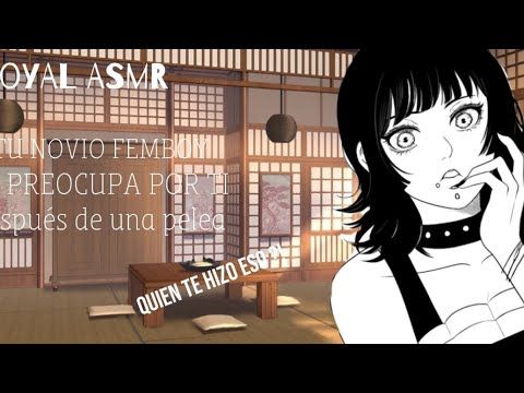ASMR| tu novio femboy se preocupa por ti después de que llegas lastimado de una pelea|mlm|yoi|