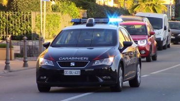 Carabinieri + Ambulanza 786 Croce Verde in sirena