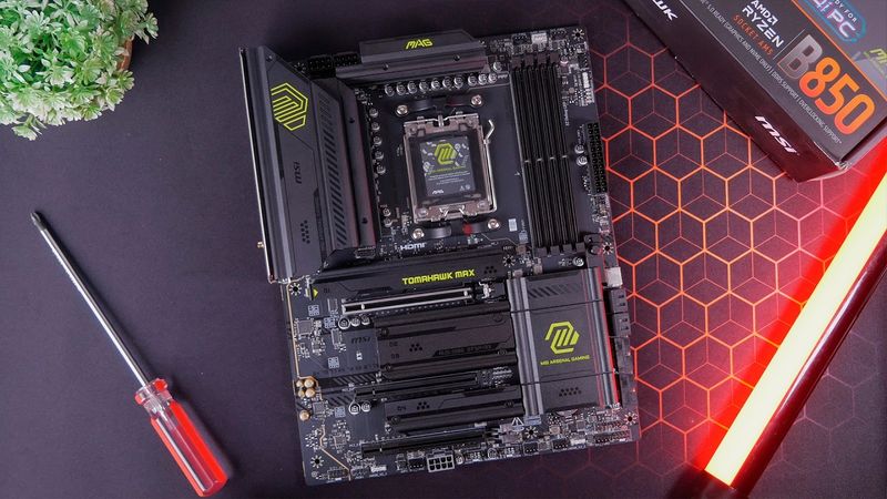 💎MSI B850 Tomahawk MAX WiFi - лучшая материнка среди b850?