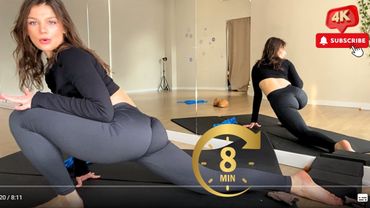 8 min Simple Stretching Routine for Beginners WORKS FAST