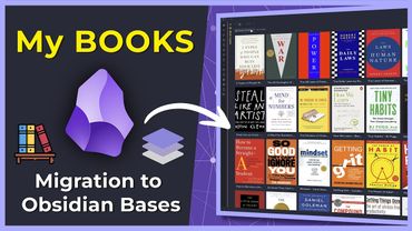 Obsidian Bases: My Bookshelf Migration - Part 03