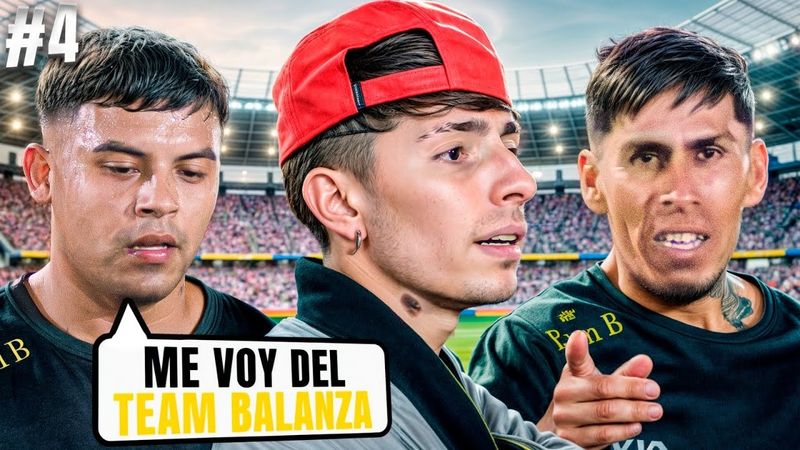 PERDÍAMOS 2 A 0 Y nos EXPULSAN un JUGADOR ¿AXEL SE VA? | TEAM BALANZA FECHA 4