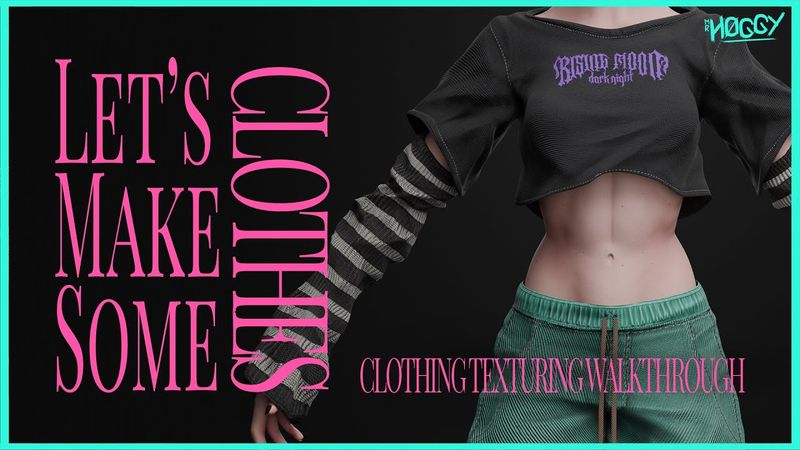 Let's Make Some Clothes - Substance Painter Clothing Texturing Walkthrough