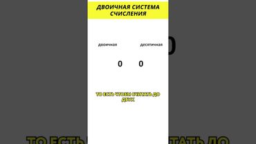 Двоичная система счисления @HiDev #электроника