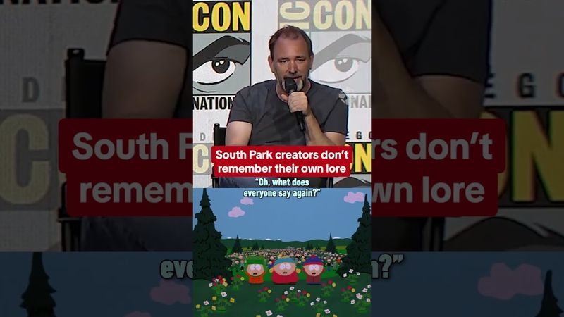 South Park creators depend on fans for the show's lore #sdcc