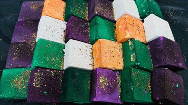 Variety CC Dyed Chalk ASMR Crush | Soft & Crunchy Dyed Chalk | Oddly Satisfying