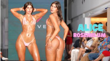 Alice Rosenblum in 4k Slow Motion | Art Basel Miami Swim Week 2026 | Veve Swim / Exa Shows Miami