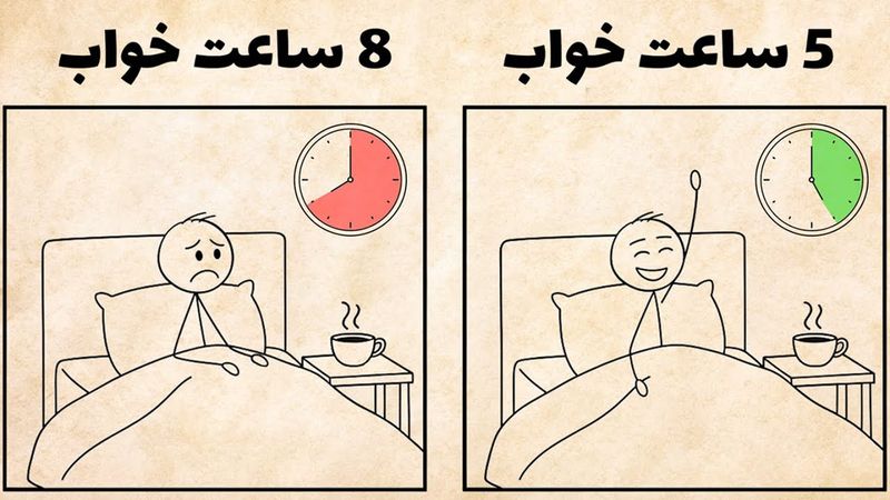 چطور کمتر بخوابیم ولی سرحال بیدار شیم؟ (روش‌های علمی و ثابت‌شده)