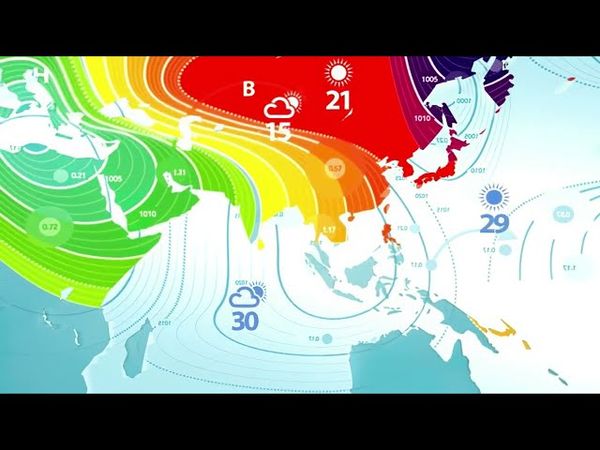Шапка прогноза погоды на НТВ 2010