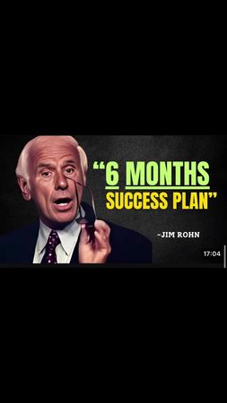 TRANSFORM YOUR LIFE WITH 6 MONTHS SUCCESS PLAN - Jim Rohn #fyp 