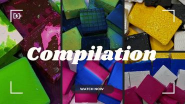 Gym Chalk Blocks Compilation Video | #editsofasmrworld1197 | Sleep Aid