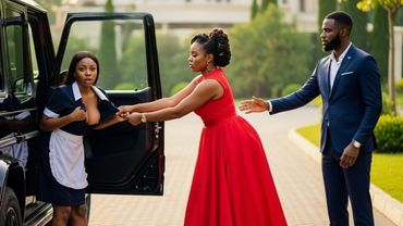 L’épouse humilie la servante devant son mari et la jette hors de la voiture