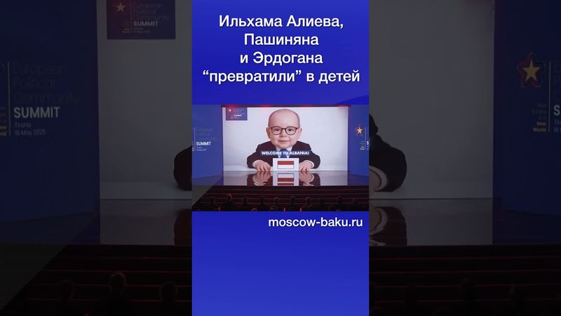 Ильхама Алиева, Пашиняна и Эрдогана “превратили” в детей