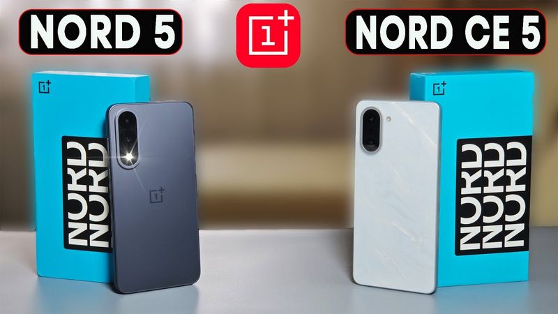 OnePlus Nord 5 или CE 5: гид по выбору идеального смартфона 2025