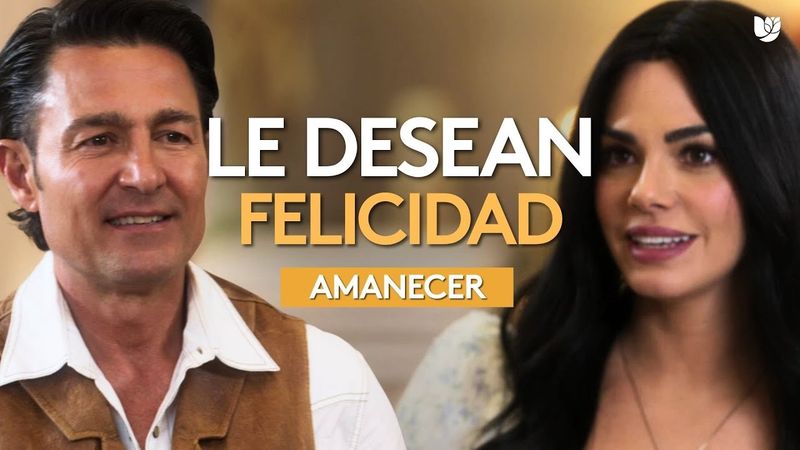 Leonel le desea a Alba la mayor felicidad por su boda | Amanecer | Capítulo 1