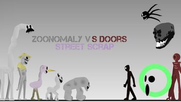 Zoonomaly VS Doors (Street Scrap)| Lights are Off Vs LSPLASH & Red