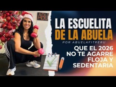Que el 2026 no te agarre FLOJA y SEDENTARIA