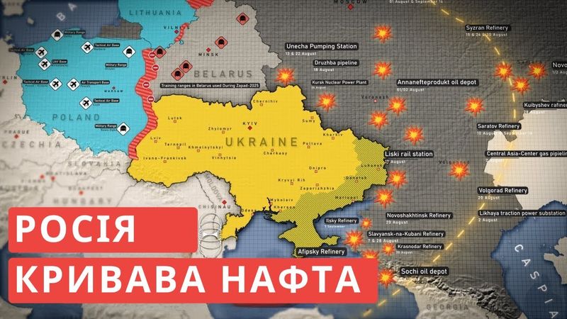 Росія безпорадна, коли її нафтопереробні заводи горять