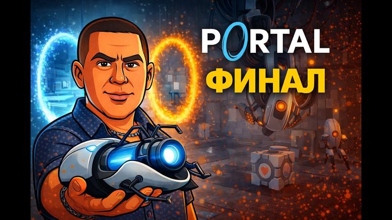 Portal 1 | Финал игры — Конец эксперимента