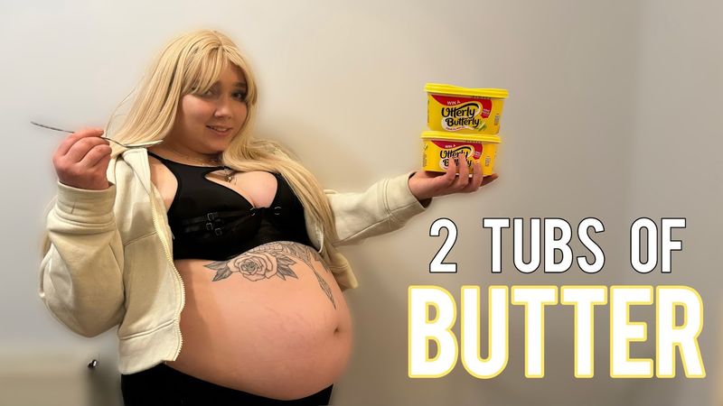 Eating 4000 Calories of BUTTER 🧈