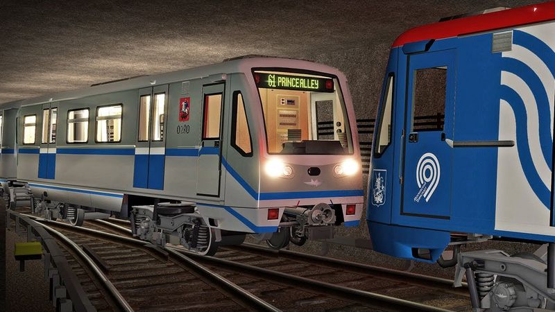 Русич без тормозов: экстремальный заезд в Metrostroi!