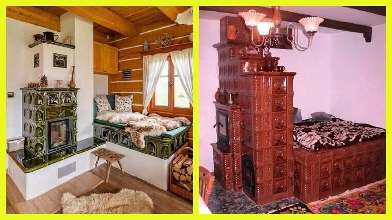 Печь с лежанкой: тепло души и уюта 🏡🔥