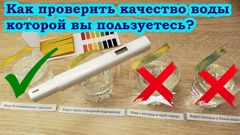 Какую воду лучше пить? Как проверить воду на качество (пригодность) дома? Тестер для воды TDS ppm PH