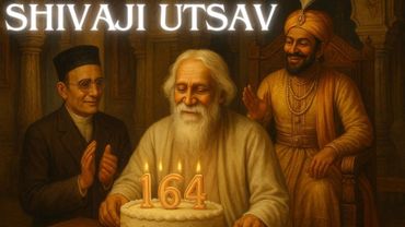 Celebrating Rabindranath Tagore's Birthday with Shivaji Utsav | College Street Kolkata | Savarkar