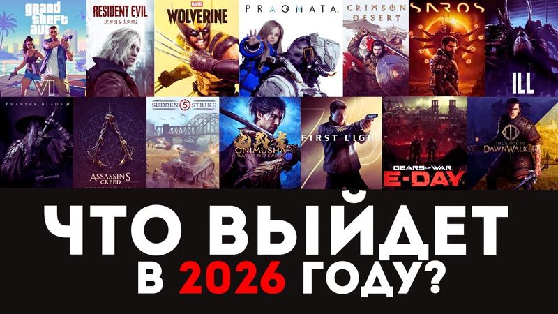 Самые ожидаемые игры 2026 года. Какие игры взорвут следующий год?