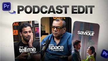 Viral Podcast Reel Editing in Premiere Pro | Minimal Text Animation Tutorial