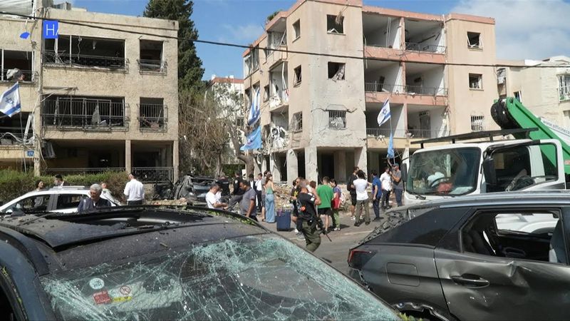 'Panic and anxiety' as Iranian missile hits Israeli coastal city of Haifa | AFP