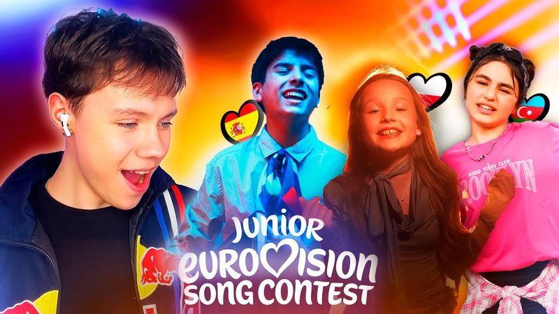 REACTION: 🇵🇱 POLAND, 🇦🇿 AZERBAIJAN, 🇪🇸 SPAIN  - Junior Eurovision 2025 - Детское Евровидение 2025