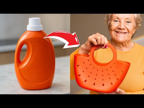 12 Ideias Brilhantes com Garrafa de Amaciador (Amaciante) | Reciclagem Criativa com Garrafa PET