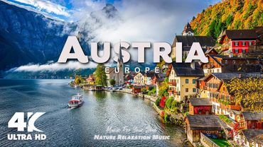 FLYING OVER AUSTRIA (4K UHD) - Amazing Beautiful Nature Scenery - 4K Video Ultra HD